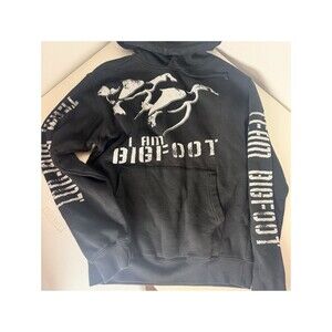The Original Bigfoot Decoys Sweatshirt Black Unisex S Beimar Cotton Blend